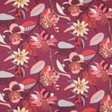 Toile Panama Hibscus Violet - Ribes y Casals