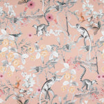 Toile Panama Animaux Saumon - Ribes y Casals