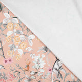 Toile Panama Animaux Saumon - Ribes y Casals