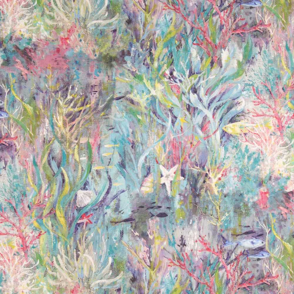 Toile Panama Corail Marine - Ribes y Casals