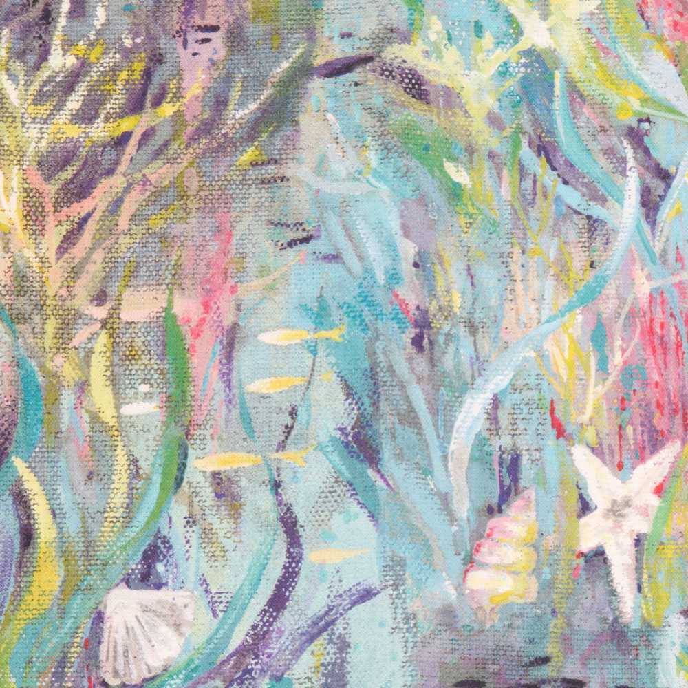 Toile Panama Corail Marine - Ribes y Casals