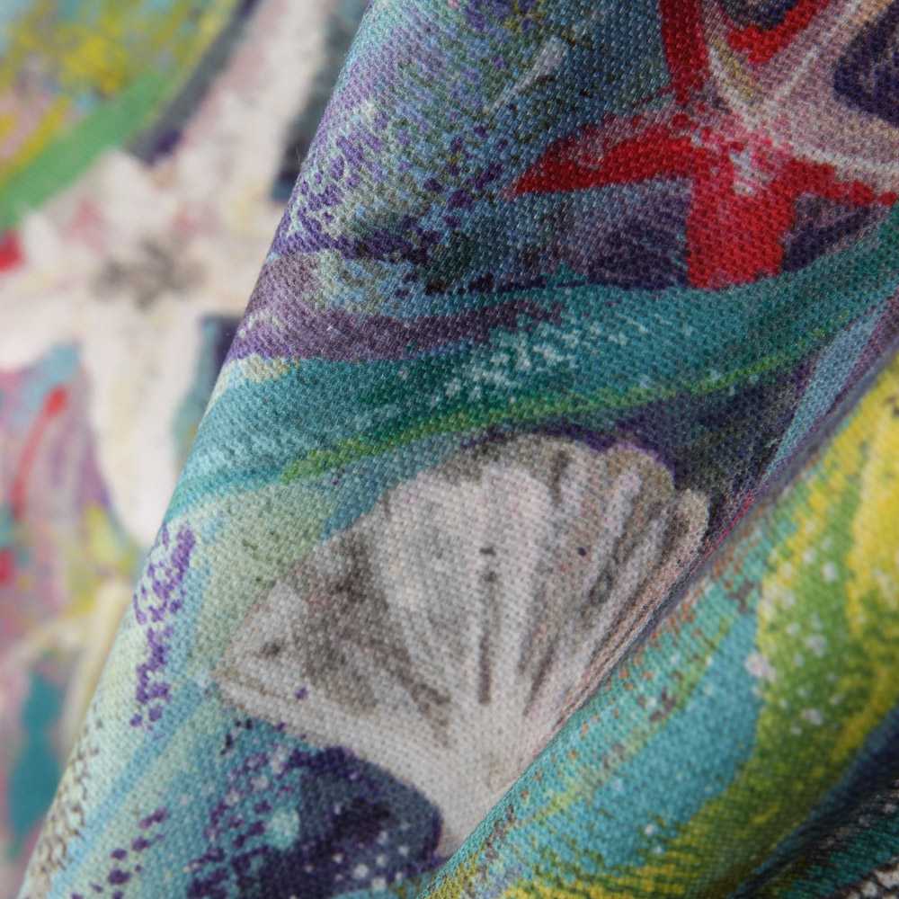 Toile Panama Corail Marine - Ribes y Casals