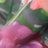 Toile Panama Fleurs Turquoise - Ribes y Casals