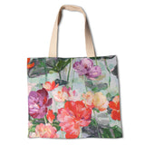 Toile Panama Fleurs Turquoise - Ribes y Casals