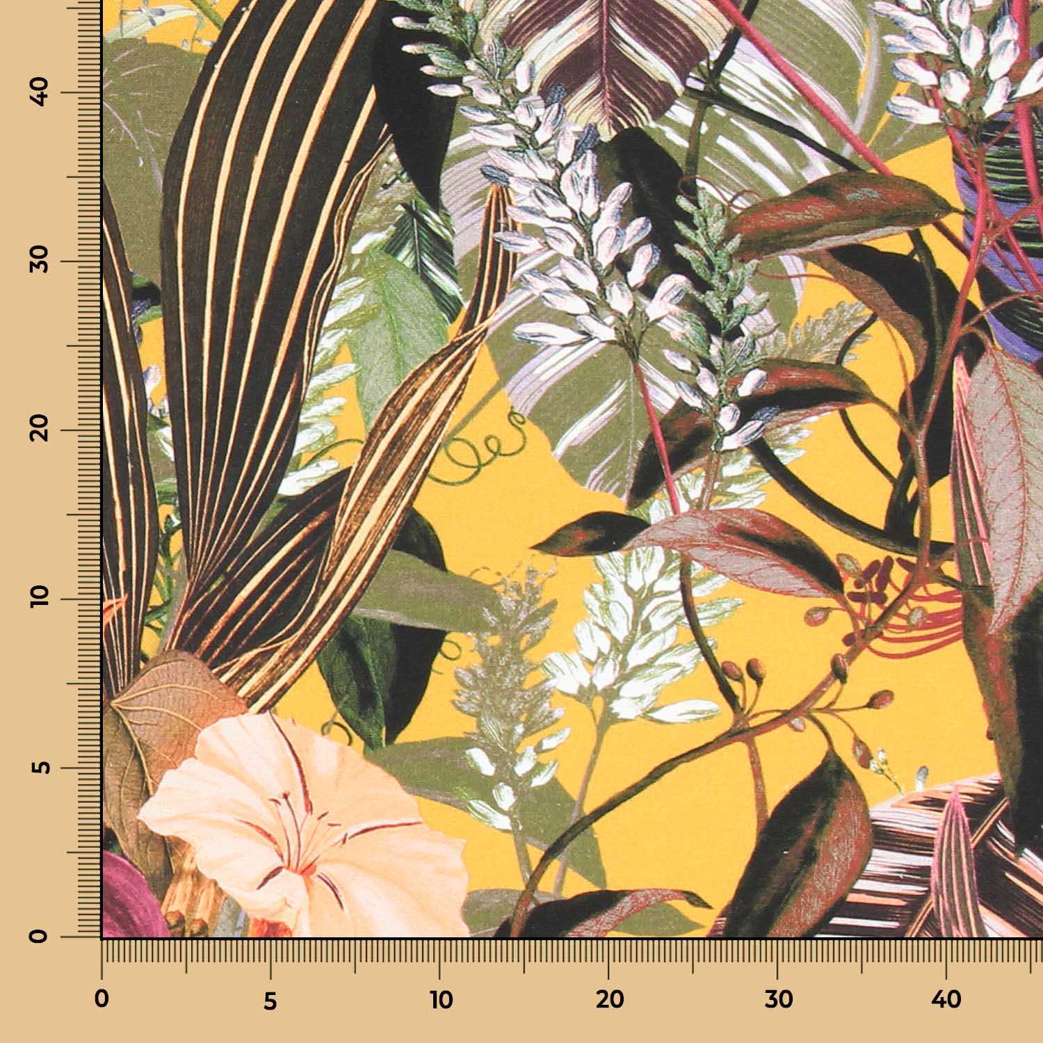 Toile Panama Sauvage Tropical - Ribes y Casals