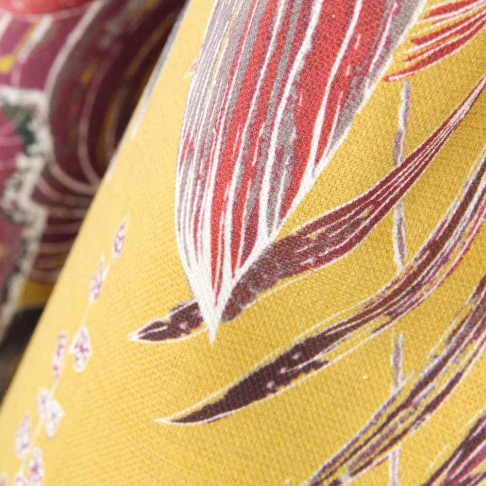 Toile Panama Ocre Tropical - Ribes y Casals