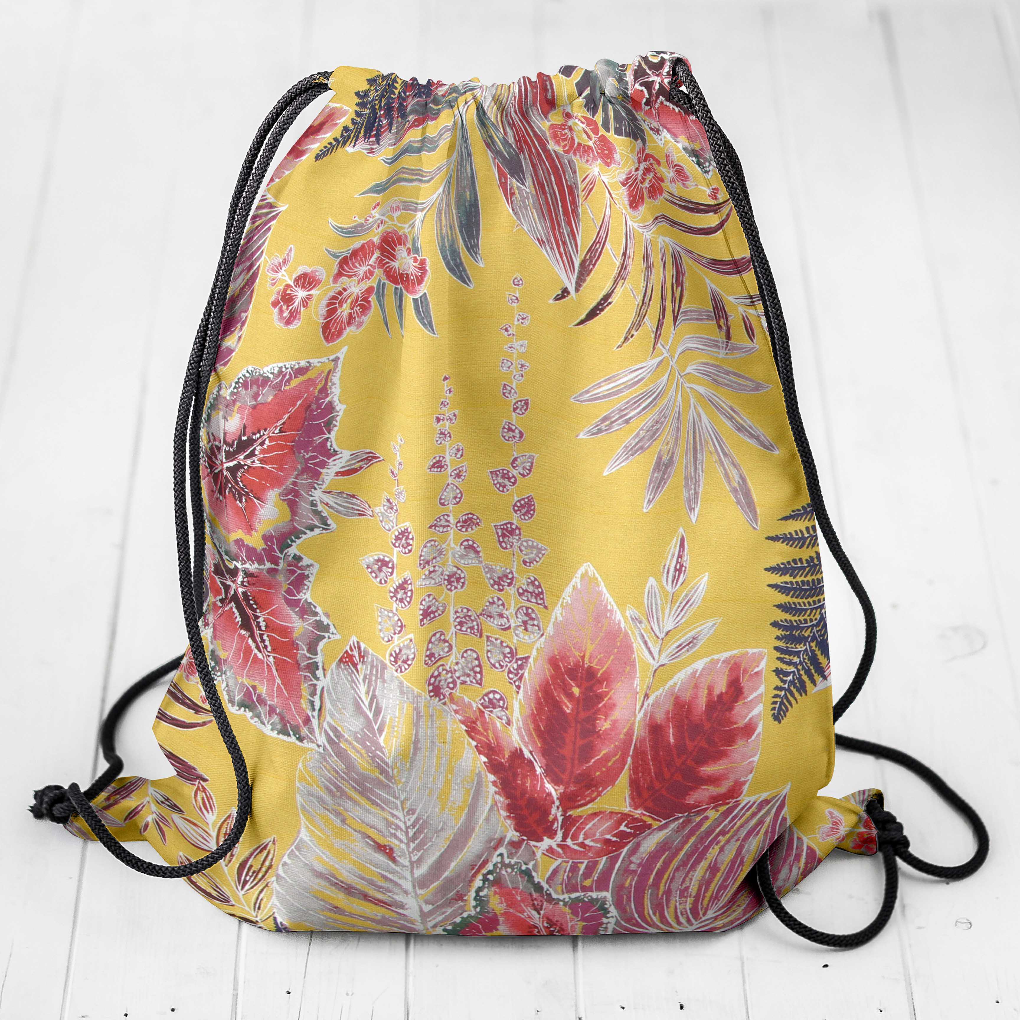 Toile Panama Ocre Tropical - Ribes y Casals