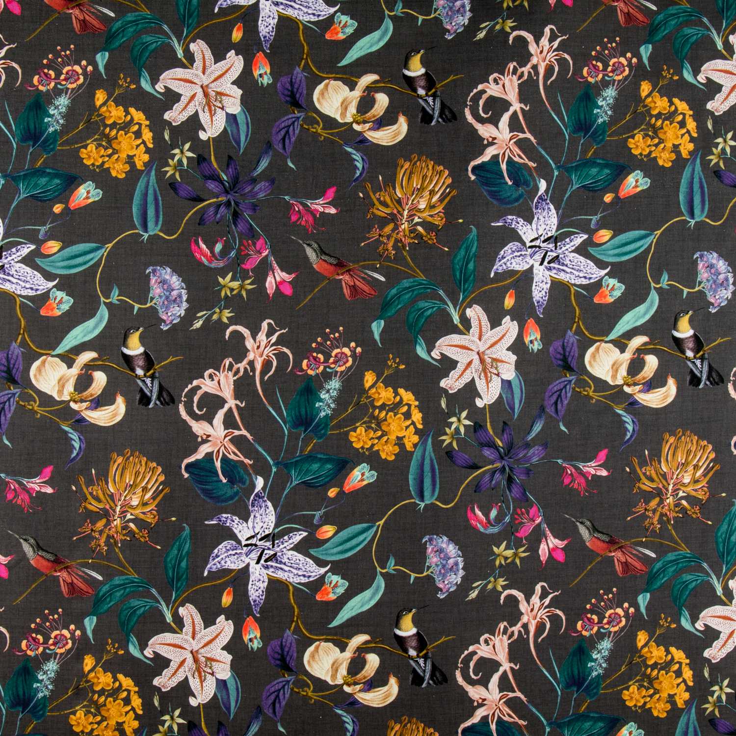 Toile Panama Automne Gris - Ribes y Casals