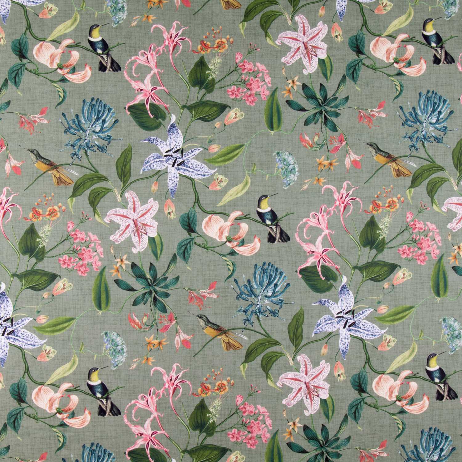 Toile Panama Automne vert - Ribes y Casals