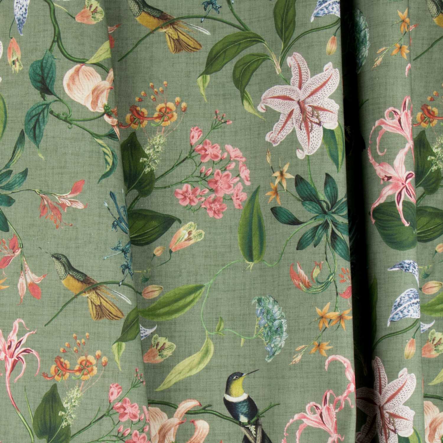 Toile Panama Automne vert - Ribes y Casals