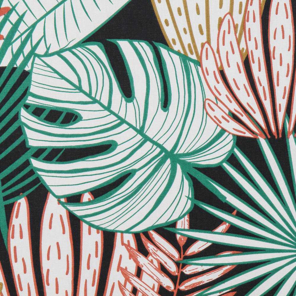 Toile Panama Tropical Noir - Ribes y Casals