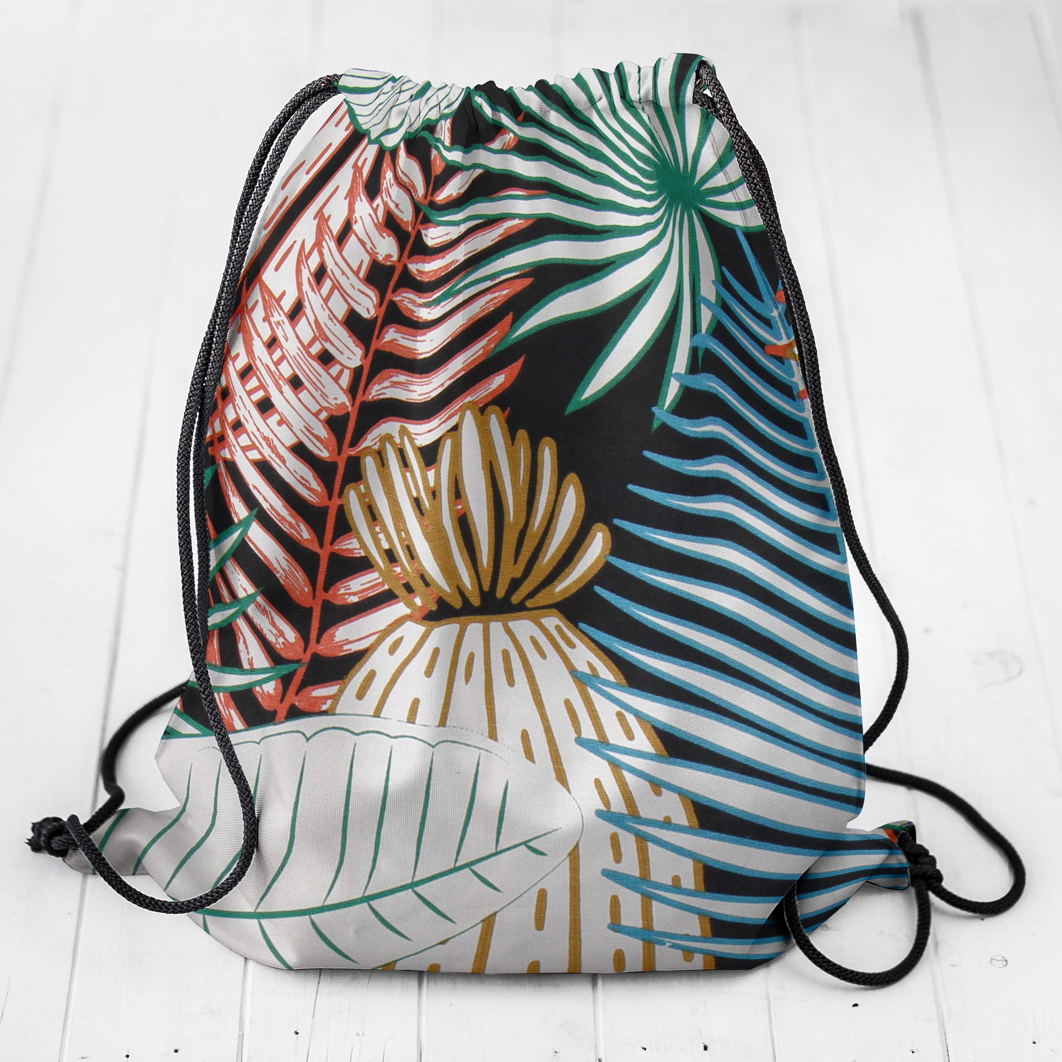 Toile Panama Tropical Noir - Ribes y Casals