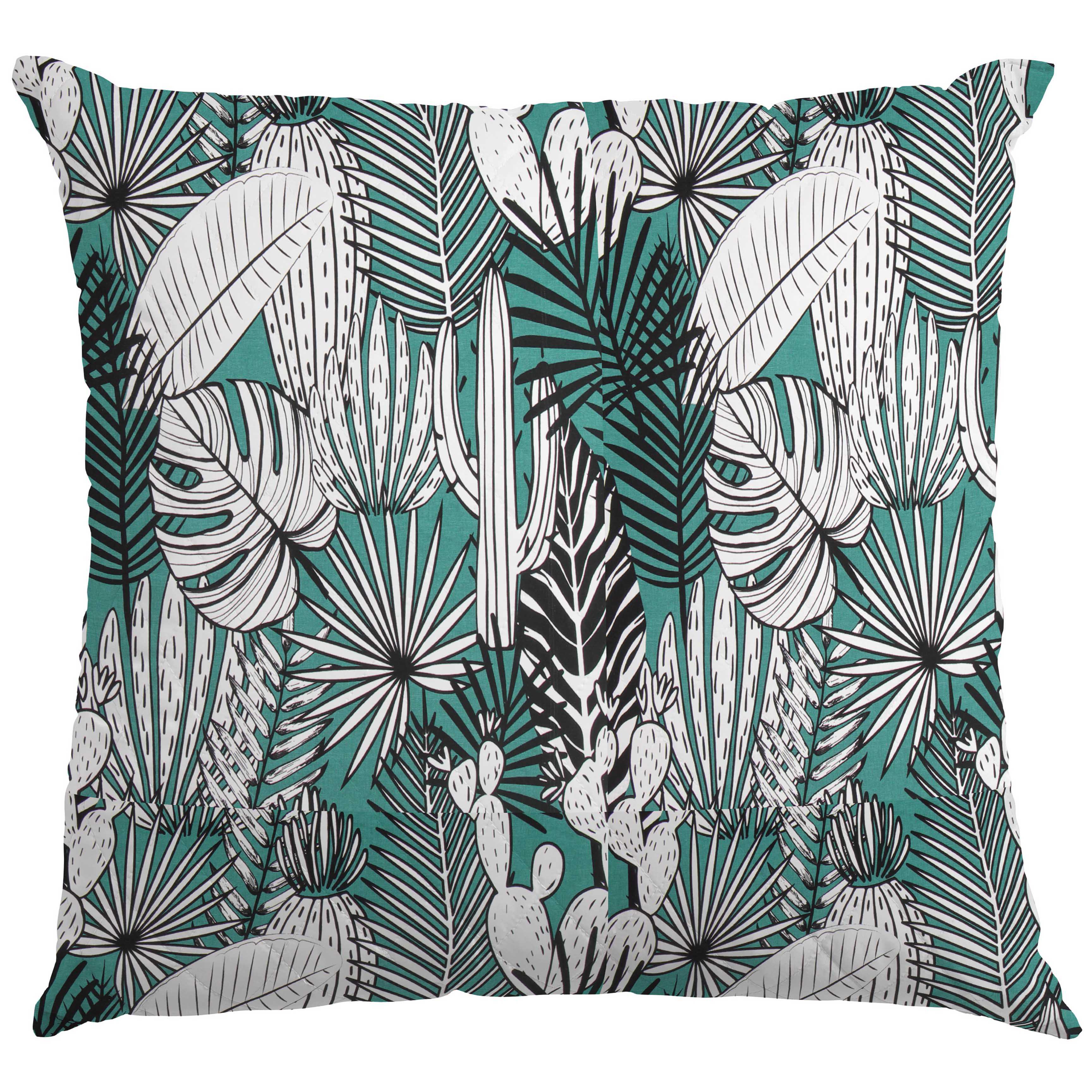 Toile Panama Tropical Vert - Ribes y Casals