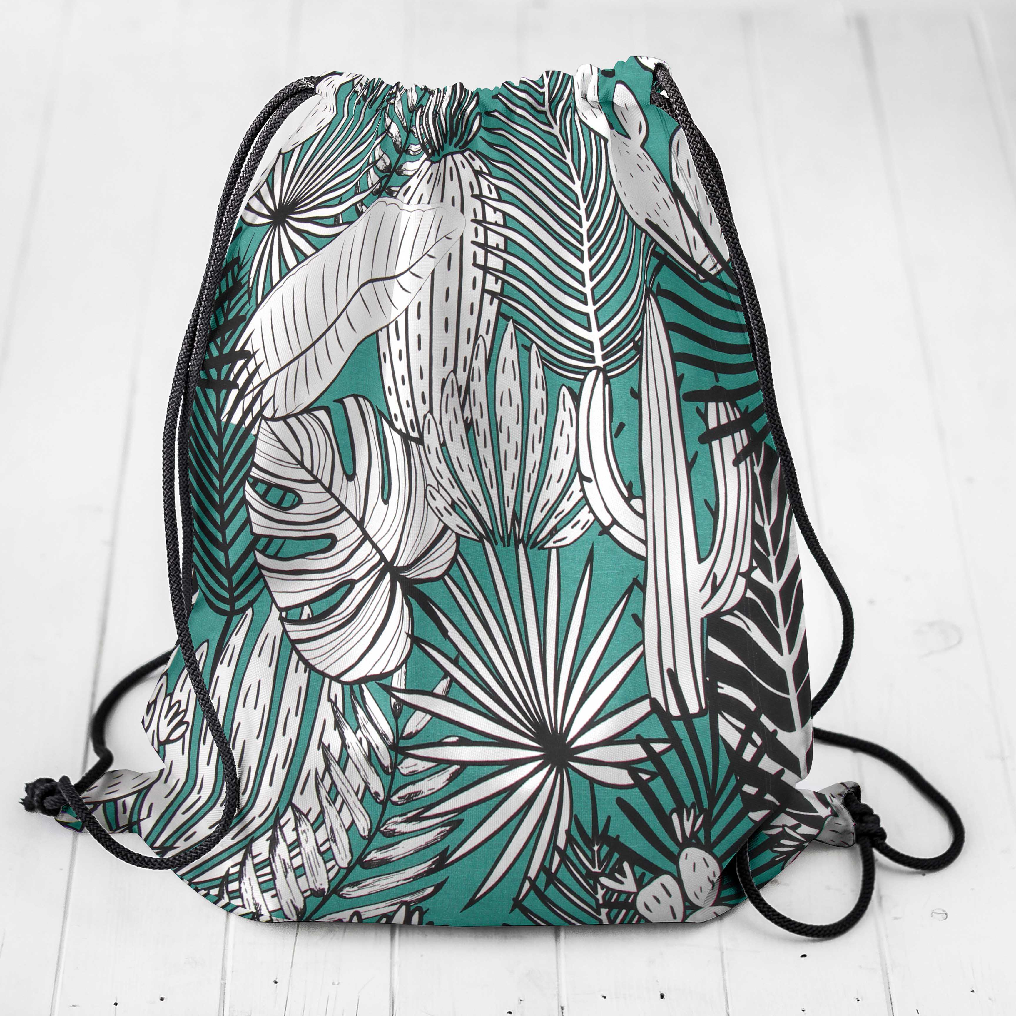 Toile Panama Tropical Vert - Ribes y Casals