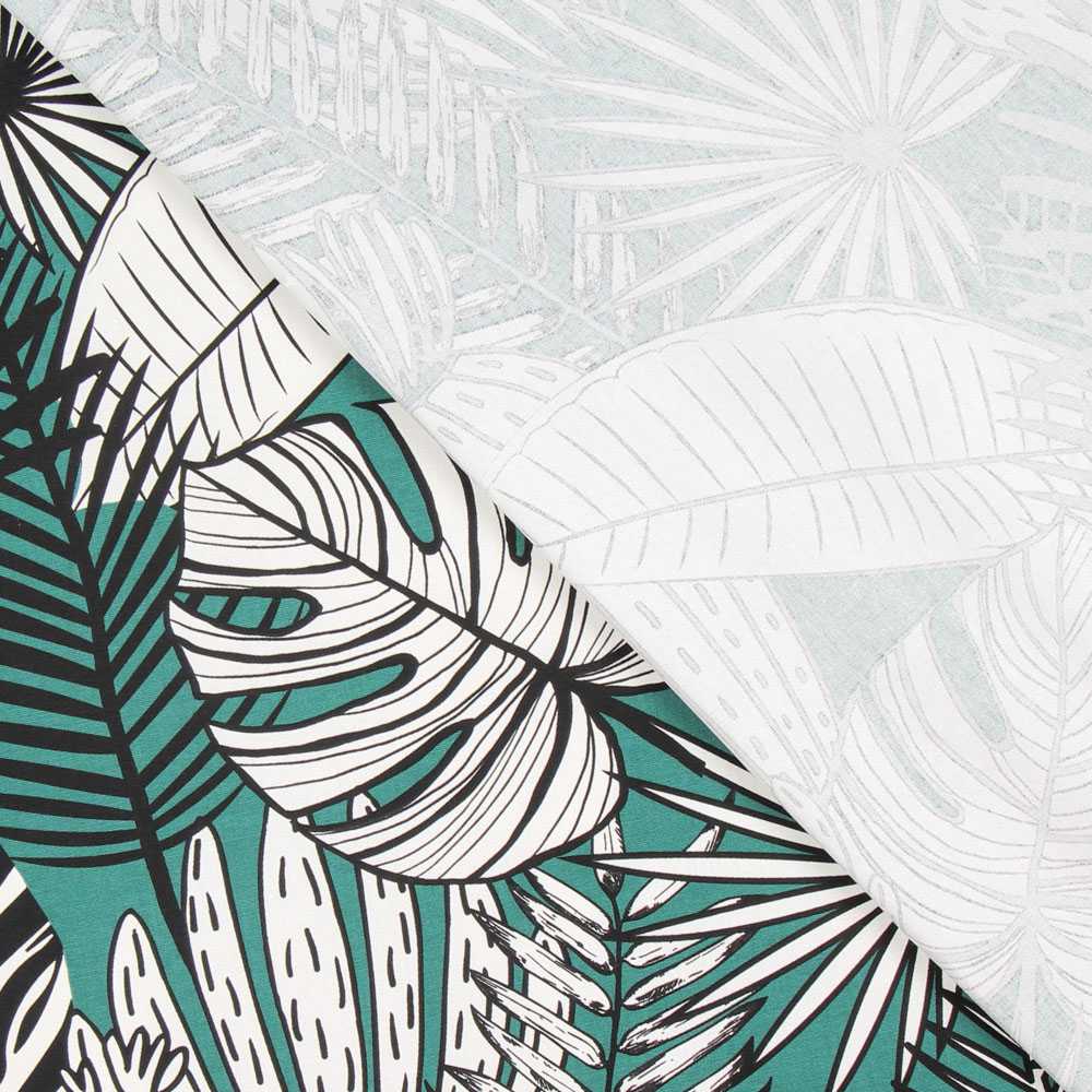 Toile Panama Tropical Vert - Ribes y Casals