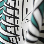 Toile Panama Tropical Vert - Ribes y Casals