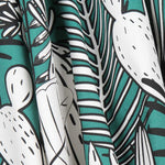 Toile Panama Tropical Vert - Ribes y Casals