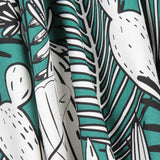 Toile Panama Tropical Vert - Ribes y Casals