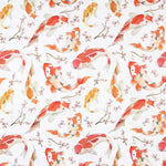 Toile Poisson Koi Blanc - Ribes y Casals