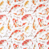 Toile Poisson Koi Blanc - Ribes y Casals