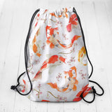 Toile Poisson Koi Blanc - Ribes y Casals