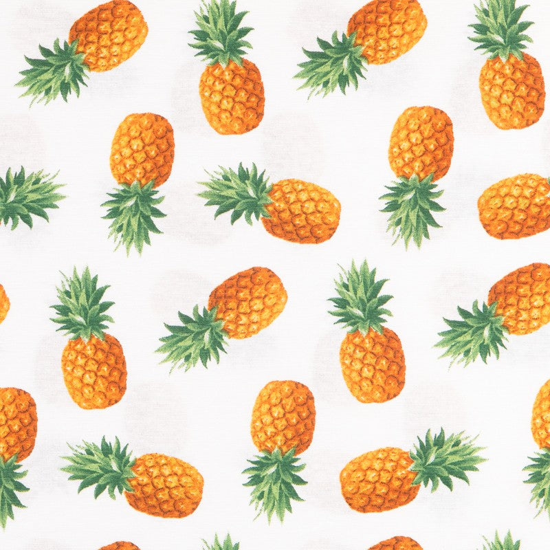 Toile Ananas Blanc - Ribes y Casals