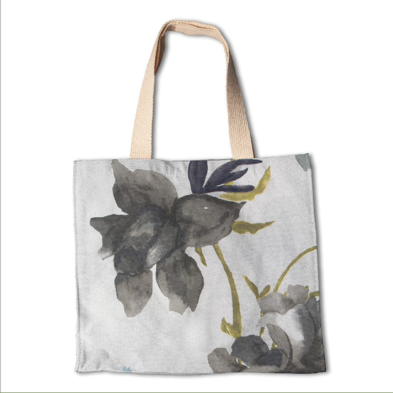 Toile Illustration Feuilles Blanc - Ribes y Casals