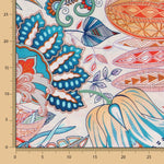 Toile Polynésie Turquoise - Ribes y Casals