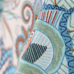 Toile Polynésie Turquoise - Ribes y Casals