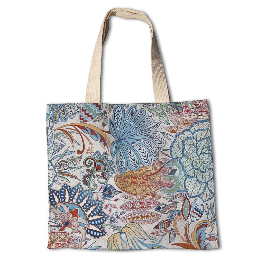 Toile Polynésie Turquoise - Ribes y Casals