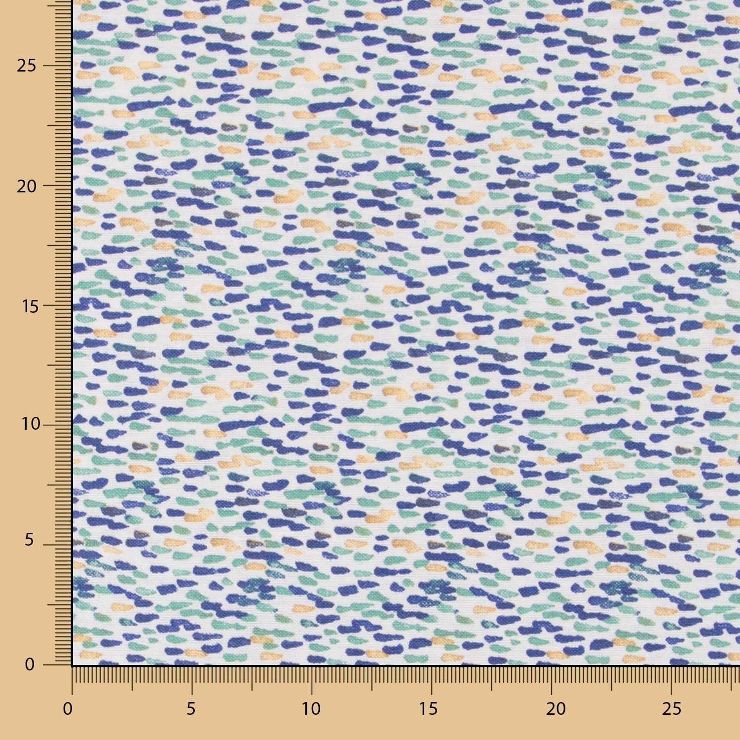 Toile Pluie Bleu - Ribes y Casals