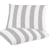 Toile Rayure Large Noir - Ribes y Casals