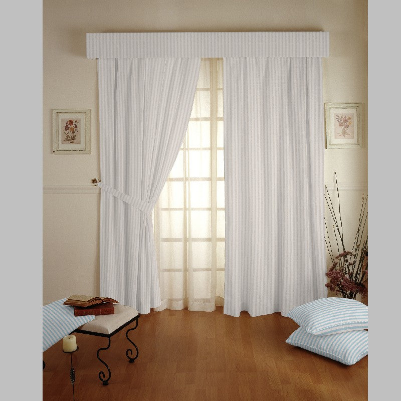 Toile Rayure Fine Beige - Ribes y Casals