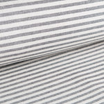 Toile Rayure Fine Noir - Ribes y Casals