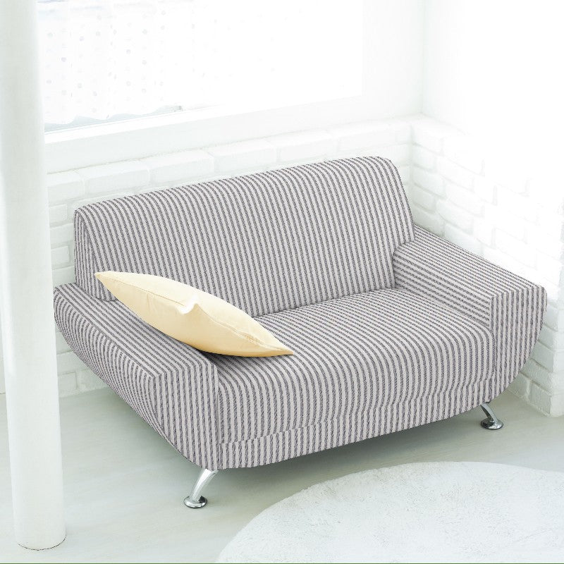 Toile Rayure Fine Noir - Ribes y Casals