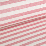 Toile Rayure Fine Rouge - Ribes y Casals