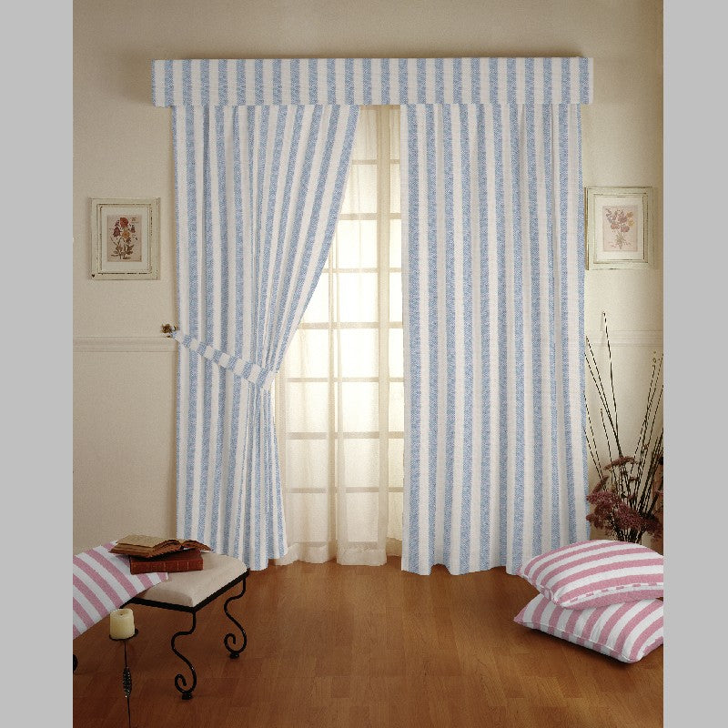 Toile Rayure Moyenne Bleu - Ribes y Casals
