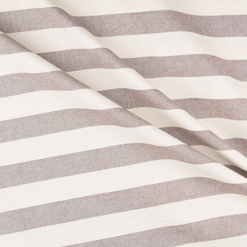 Toile Rayure Moyenne Marron - Ribes y Casals