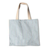 Toile Rayure Moyenne Turquoise - Ribes y Casals