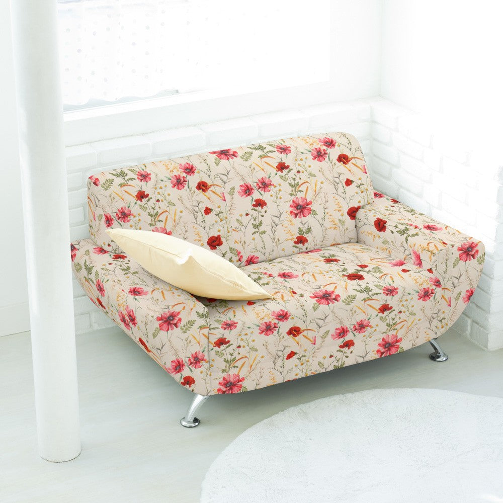 Toile Coquelicots Rouges - Ribes y Casals