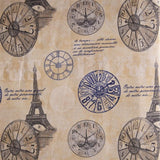 Toile Horloges Eiffel - Ribes y Casals