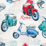Toile Rome Vespa - Ribes y Casals
