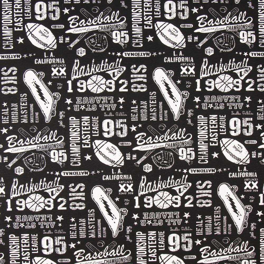 Toile Sports Noir - Ribes y Casals