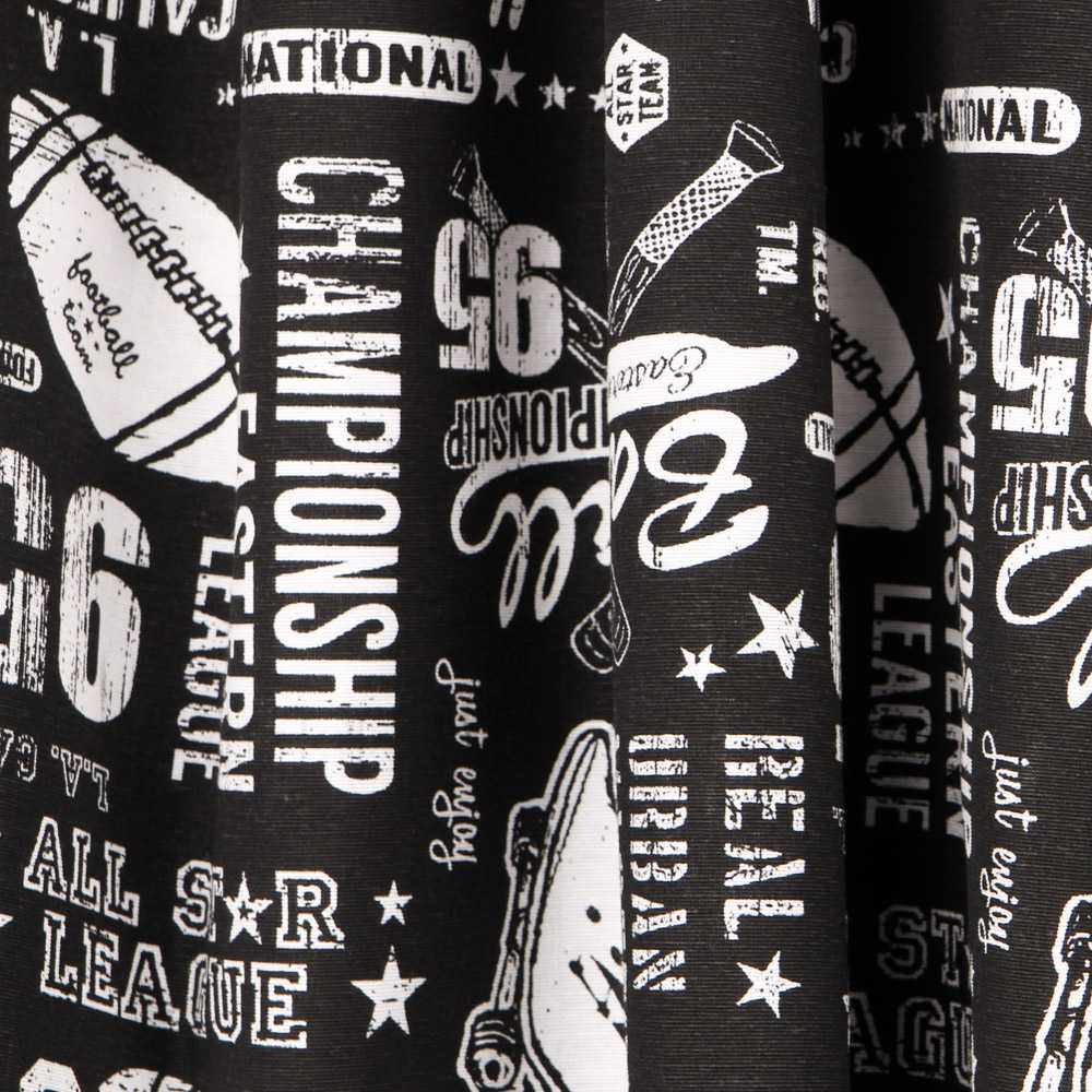 Toile Sports Noir - Ribes y Casals