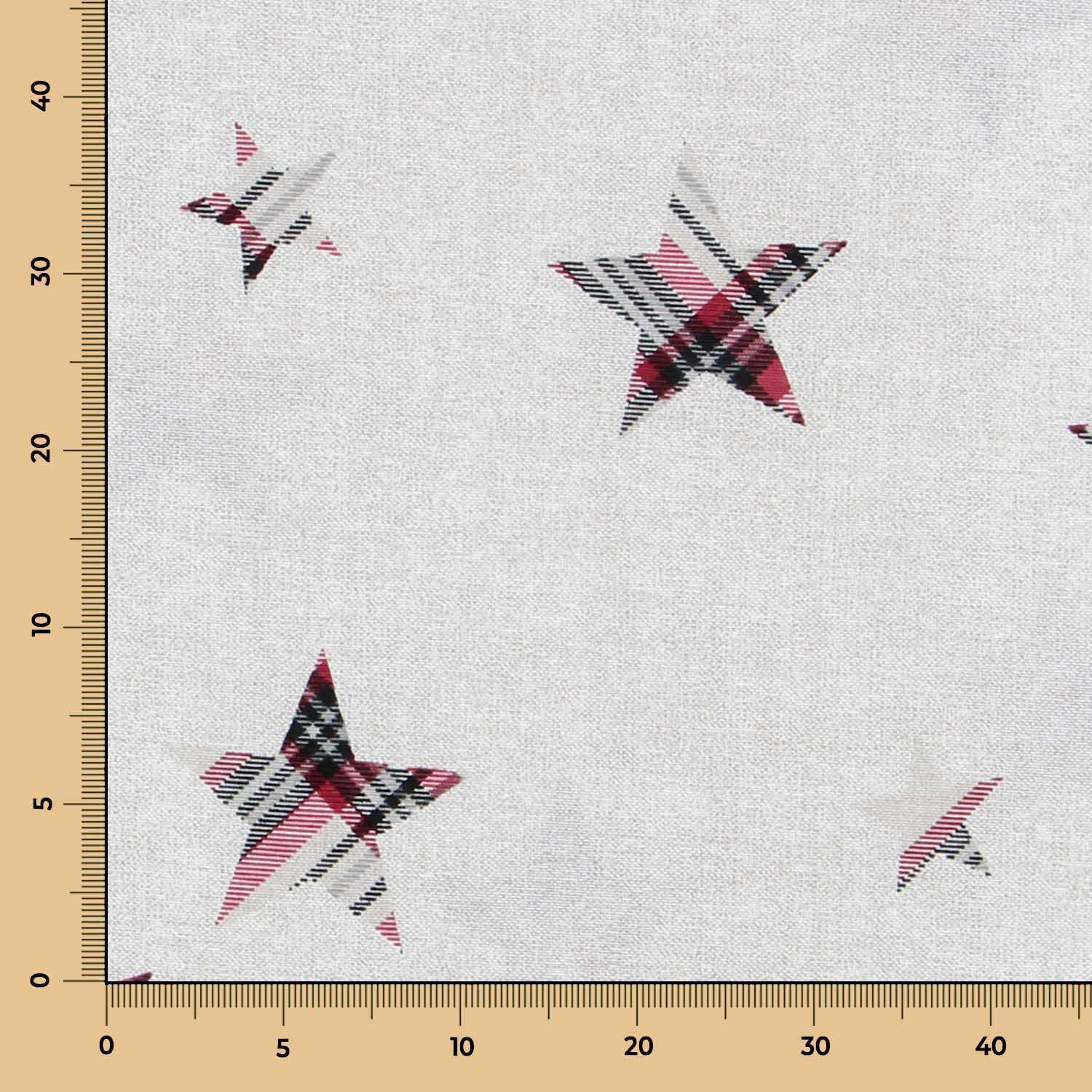 Toile Étoiles Écossais - Ribes y Casals