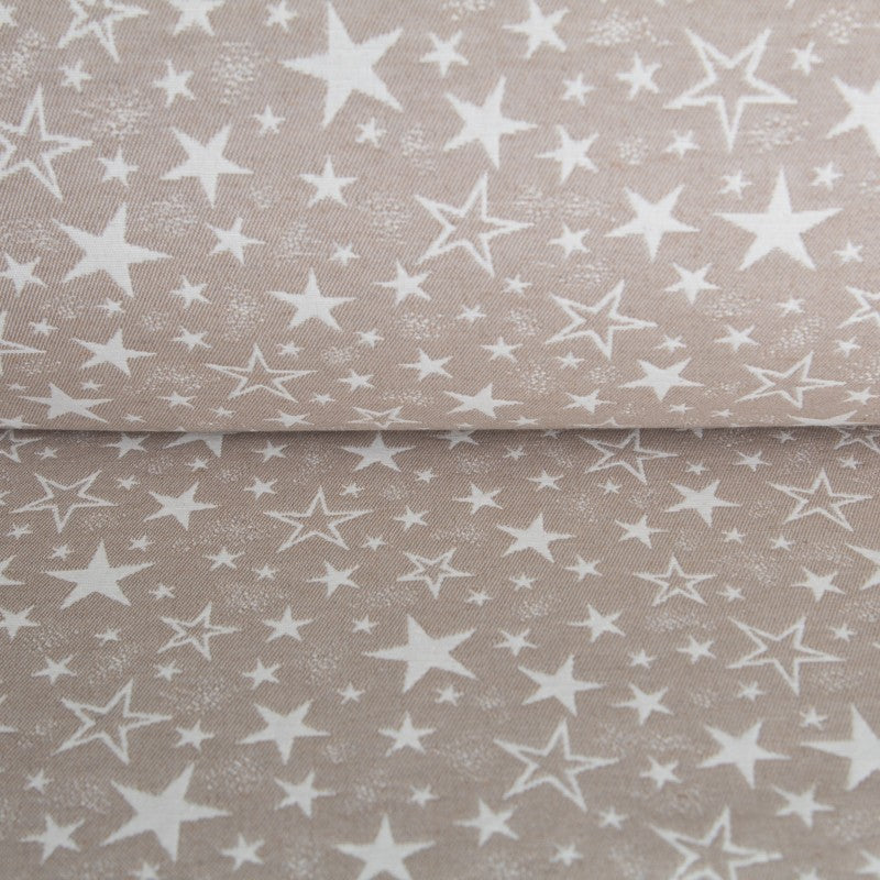 Toile Tapisserie Etoiles Beige - Ribes y Casals