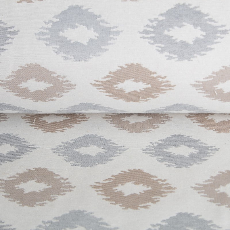 Toile Tapisserie Flammes Ecru - Ribes y Casals