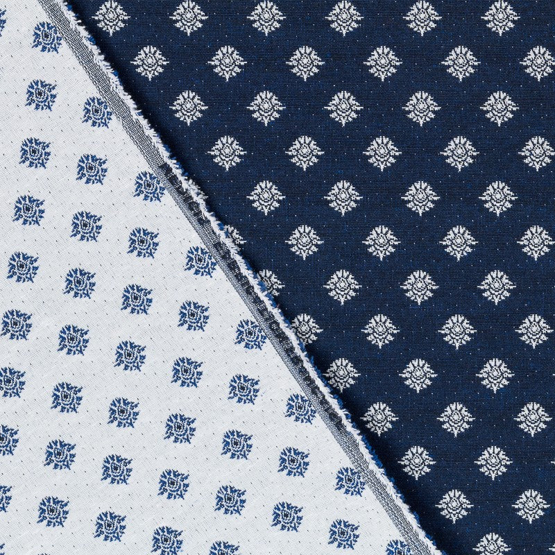 Toile Tapisserie Medicis Bleu - Ribes y Casals