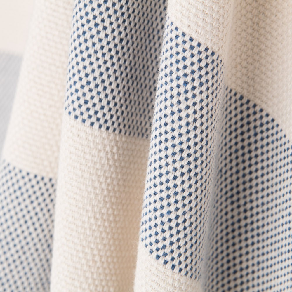 Toile Ameublement Rayures Bleues - Ribes y Casals