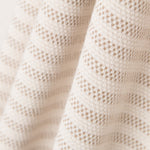 Retal Loneta Tapicería Raya Fina Beige 130x280 cm - Ribes y Casals